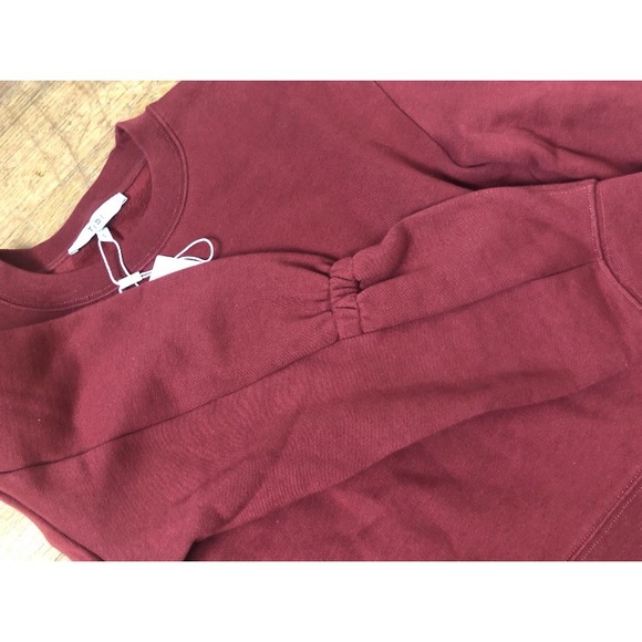 Tibi Sculpted pullover crewneck sweater top used, fair condition. Not new. - Picture 3 of 4